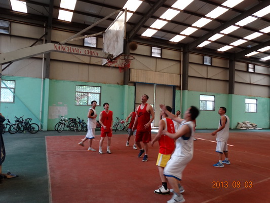 friendly basketball match hold today
