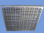 aluminum casting grating panel