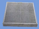 aluminum perforated cast floor tiles
