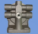 fuel oil filter head cast aluminum