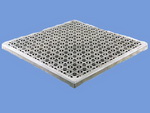 cast aluminum grating tiles